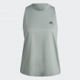 توب تانك اديداس رن ايكون للنساء لون أخضر-adidas Women's Run Icons Top Tank - Green