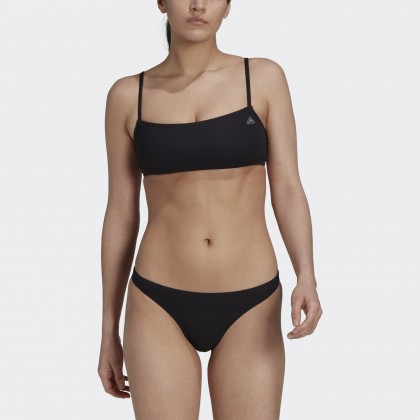 طقم اديداس بيكيني للنساء لون أسود-adidas Womens' Iconisea Bikini Set - Black