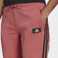 بنطلون اديداس فيوتشر ايكون 3 للنساء لون زهري-adidas Womens' Future Icons 3-Stripes Tracksuit Bottoms