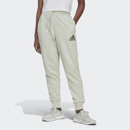 بنطلون اديداس للنساء لون أخضر فاتح-adidas Womens' Essentials Multi-Colored Logo Pants - Green