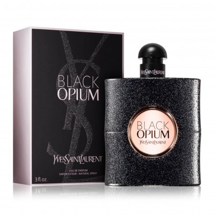 عطر بلاك اوبيوم من ايف سان لوران للنساء سعة 90 مل - Black Opium EDP By Yves Saint Laurent For Women 90ml