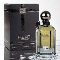 عطر هوكد بور هوم من رو بروكا للرجال سعة 100 مل - Hooked Pour Homme EDP By Rue Broca For Men 100ml