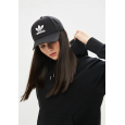 adidas Unisex Trefoil Baseball Cap  - طاقية اديداس تري فويل بيسبول للجنسين لون أسود