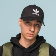 adidas Unisex Trefoil Baseball Cap  - طاقية اديداس تري فويل بيسبول للجنسين لون أسود