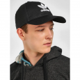 adidas Unisex Trefoil Baseball Cap  - طاقية اديداس تري فويل بيسبول للجنسين لون أسود