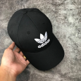 adidas Unisex Trefoil Baseball Cap  - طاقية اديداس تري فويل بيسبول للجنسين لون أسود