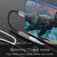 كابل تحويلة صوت من لايتنيغ إلى 3.5 ملم من يسيدو - Yesido Yau21 Audio Cable Lightning To 3.5mm Headphone Adapter