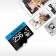 بطاقة ذاكرة من ايه داتا سعة 256 جيجا- ADATA 256GB Premier microSDXC UHS-I / Class 10 V10 A1 Memory Card with SD Adapte