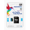 بطاقة ذاكرة من ايه داتا سعة 128 جيجا- ADATA 128GB Premier microSDXC UHS-I / Class 10 V10 A1 Memory Card with SD Adapte