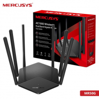 راوتر ميركوسيس لاسلكي ايه سي 1900 لون أسود-Mercusys AC1900 Wireless Dual Band Gigabit Router