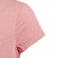 adidas Child's Aeroready Badge of Sport T-shirt -Pink- تيشيرت اديداس اروريدي للأطفال لون زهري