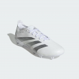 حذاء اديداس برداتور 24 ليجا لو فريم جراوند للجنسين لون أبيض-adidas Unisex Predator 24 League Low Firm Ground Cleats - White