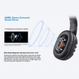 سماعات سلكية مع ميكروفون من اوفلينج لون أسود - Ovling Ov-P3 3.5Mm Wired Gaming Headset