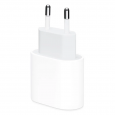 عظمة شحن (محول) ايفون منفذ تايب سي 20 واط لون أبيض - Apple USB-C Power Adapter 20W White