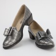 حذاء ايرون بلارينا بدون أربطة للنساء لون فضي-IRON Womens' Shoes