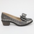 حذاء ايرون بلارينا بدون أربطة للنساء لون فضي-IRON Womens' Shoes