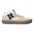 حذاء فانز اكس بوكيت هالف كاب 33 ولكر للرجال لون بيج ونعل بني- Vans Mens' x Rokit Half Cab 33 DX Shoes