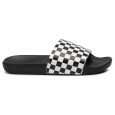 شبشب فانز لا كوستا الشطرنج للرجال لون أسود- Vans Mens' Checkerboard La Costa Slide-On Sandal