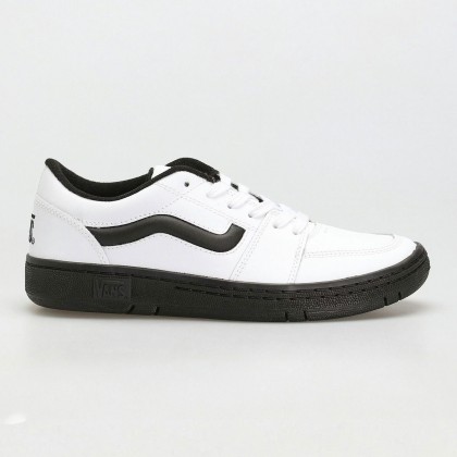 حذاء فانز فيير لان للرجال لون أبيض ونعل أسود- Vans Mens' Fairlane Shoes