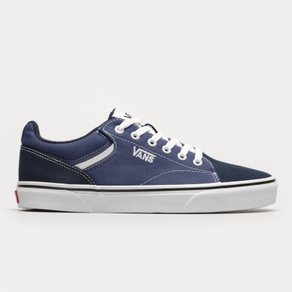 حذاء فانز سيلدان للرجال لون كحلي وأزرق ونعل أبيض- Vans Mens' Seldan Shoes