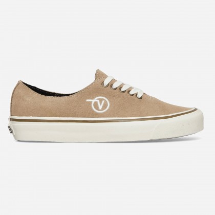 حذاء فانز اوثنيك ون بيس للرجال لون بيج ونعل أبيض- Vans Men's Authentic One Piece DX Birch Shoes