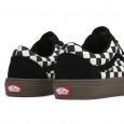 حذاء فانز بي ام اكس اولد سكول للرجال لون أسود وأبيض - Vans Mens' BMX Old Skool Shoes