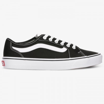 حذاء فانز فيلمور ديكون للرجال لون أسود ونعل أبيض- Vans Mens' Filemore Decon Shoes