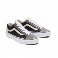 حذاء فانز ستايل 36 للرجال لون رمادي ونعل أبيض- Vans Mens' Style 36 Shoes