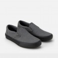 حذاء فانز بي ام اكس سليب اون للرجال لون رمادي ونعل أسود- Vans Mens' BMX Slip-On Sneakers Shoes