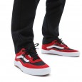 حذاء فانز ويي فييي للرجال لون أحمر ونعل أبيض- Vans Mens' Wayvee Shoes