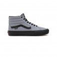 حذاء فانز سكيت اس كيه 8- هاي للرجال لون رمادي ونعل أسود- Vans Mens' Skate Sk8-Hi Shoes