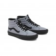 حذاء فانز سكيت اس كيه 8- هاي للرجال لون رمادي ونعل أسود- Vans Mens' Skate Sk8-Hi Shoes