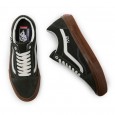 حذاء فانز اولد سكيت سكول للرجال لون أخضر غامق ونعل بني- Vans Mens' Skate Old Skool Shoes