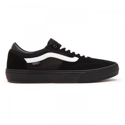 حذاء فانز جبلبيرت كروكيت للرجال لون أسود ونعل أسود - Vans Mens' Gilbert Crockett Shoes