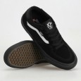 حذاء فانز روان للرجال لون أسود ونعل أسود - Vans Mens' Rowan Shoes