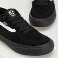 حذاء فانز روان للرجال لون أسود ونعل أسود - Vans Mens' Rowan Shoes