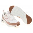 حذاء سكيتشرز سكيتش اير كورت-ريترو أفينيو للنساء لون أبيض وزهري ونعل أبيض- Skechers Women's Skech-Air Court - Retro Avenue Shoes