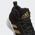 حذاء اديداس كروس اب 5 وايد للأطفال لون أسود-adidas Kids' Cross Em Up 5 Wide Basketball Shoes - Black