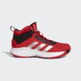 حذاء اديداس كروس اب 5 وايد للأطفال لون أحمر-adidas Kids' Cross Em Up 5 Wide Basketball Shoes - Red