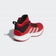 حذاء اديداس كروس اب 5 وايد للأطفال لون أحمر-adidas Kids' Cross Em Up 5 Wide Basketball Shoes - Red