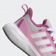 حذاء اديداس فورتا رن 3.0 للأطفال لون رمادي وزهري-adidas Kids' Unisex FortaRun 2.0 Cloudfoam Lace Shoes - Pink