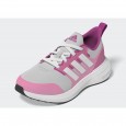 حذاء اديداس فورتا رن 3.0 للأطفال لون رمادي وزهري-adidas Kids' Unisex FortaRun 2.0 Cloudfoam Lace Shoes - Pink