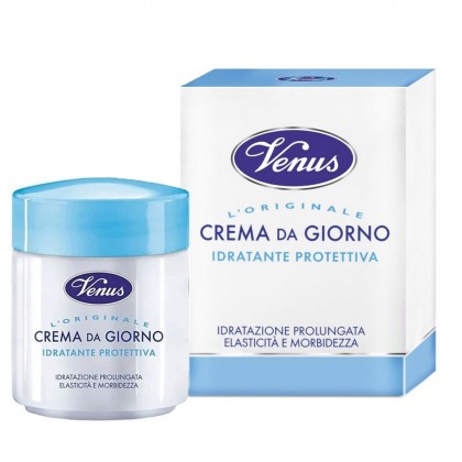 كريم فينوس المضاد للانسداد من الجيلاتين حجم 50 مل-Venus L'Originale Crema da Giorno Idratante Protettiva 50 mL