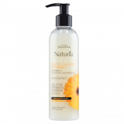 غسول وجل جوانا للمناطق الحساسة (آذريون ) حجم 240 مل -Joanna Naturia Protective Gel for intimate hygiene (Marigold) 240ml