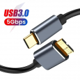 كابل وصلة تايب سي إلى ميكرو بي-USB-C to Micro USB 3.1 Gen 2 Fast Charging Cable