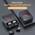 سماعات لاسلكية (ايربودز) ام 9 برو لون أسود-TWS M90 Pro True Wireless Earbuds with Touch Control