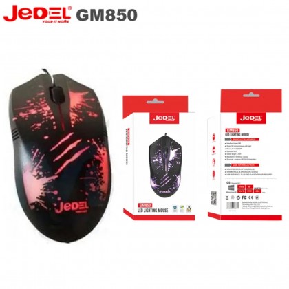 ماوس سلكي مضيء لون أسود- LED Lighting Mouse GM850