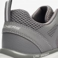 حذاء سكيتشرز تراك برودر للرجال لون رمادي ونعل أبيض- Skechers Men's Sport Track Broader Shoes