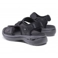 صندل سكيتشرز جو ووك ارتش فيت للرجال لون أسود- Skechers Men's Go Walk Arch Fit Sandal