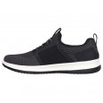 حذاء سكيتشرز ديلسون 3.0 للرجال لون أسود ونعل أبيض- Skechers Men's Delson 3.0 Shoes